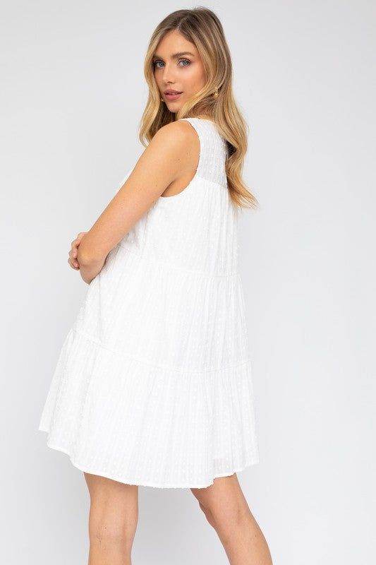 Gilli | Sleeveless Tiered Mini Dress us.meeeshop - 