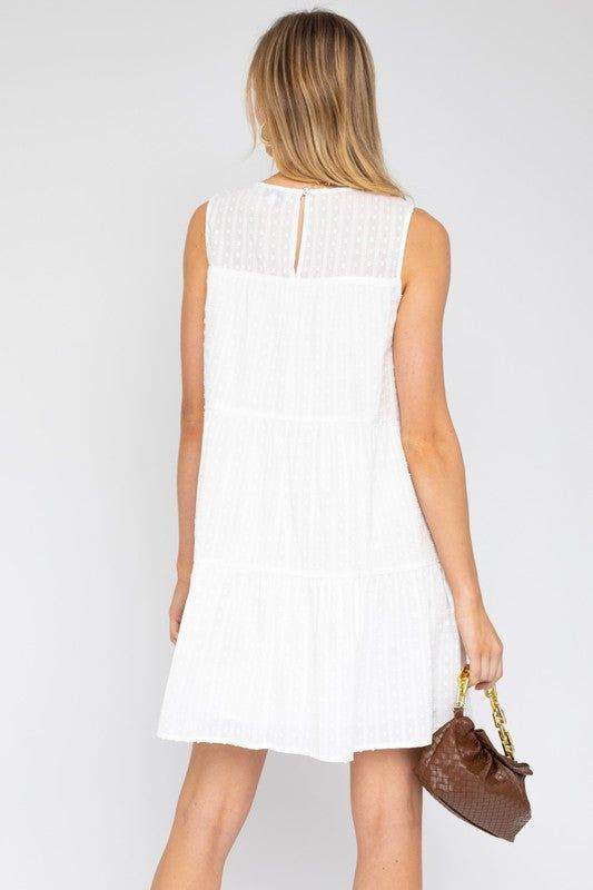 Gilli | Sleeveless Tiered Mini Dress us.meeeshop - 