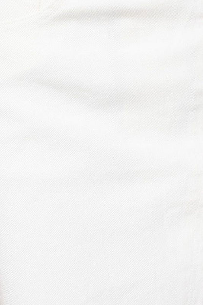 Gilli | White Denim Mini Skirt us.meeeshop - 