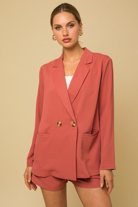 Women's Gilli | Double Breasted Blazer - us.meeeshop