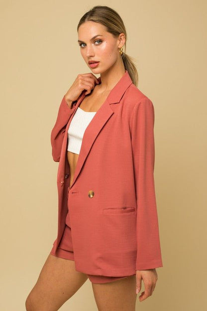 Women's Gilli | Double Breasted Blazer - us.meeeshop