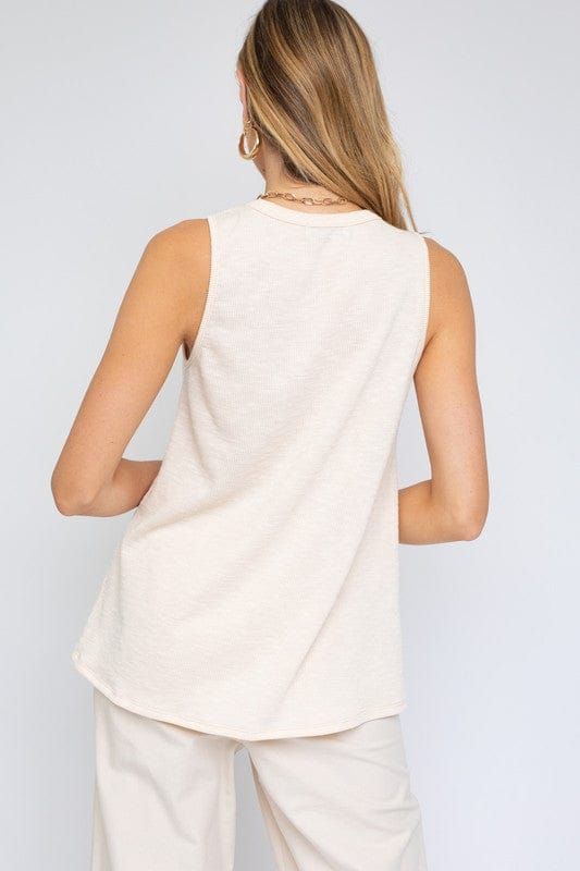 Women's Gilli | Sleeveless Ruching Top - us.meeeshop