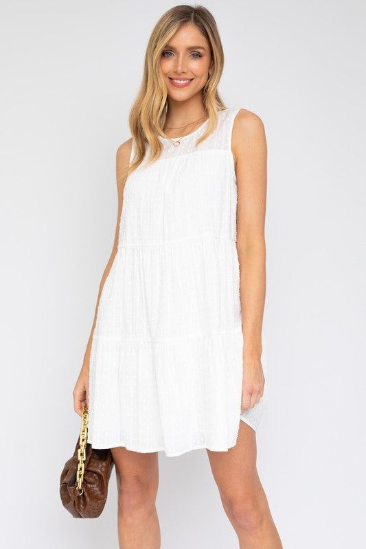 Women's Gilli | Sleeveless Tiered Mini Dress - us.meeeshop