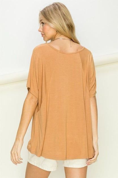 HYFVE | At Rest Oversized Short Sleeve Top us.meeeshop - 