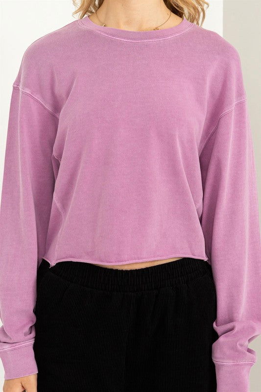 HYFVE Chic Take Long Sleeve Sweatshirt us.meeeshop - 