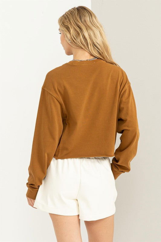 HYFVE Chic Take Long Sleeve Sweatshirt us.meeeshop - 