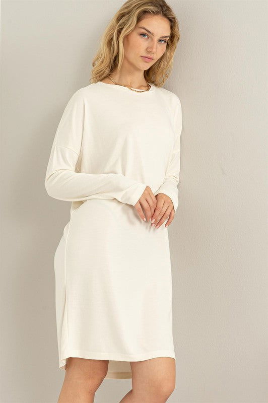 HYFVE Class and Charm Oversized Midi Dress us.meeeshop - 