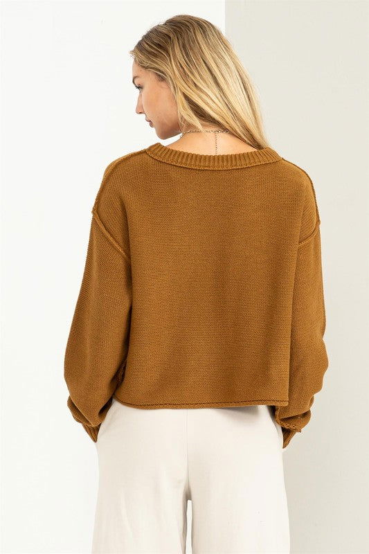 HYFVE Cuddly Classic Long Sleeve Sweater us.meeeshop - 