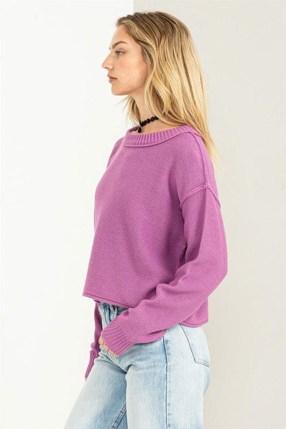 HYFVE Cuddly Classic Long Sleeve Sweater us.meeeshop - 