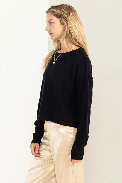 HYFVE Cuddly Classic Long Sleeve Sweater us.meeeshop - 