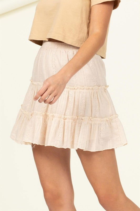 HYFVE Forever Classy High Waist Tiered Mini Skirt us.meeeshop - 