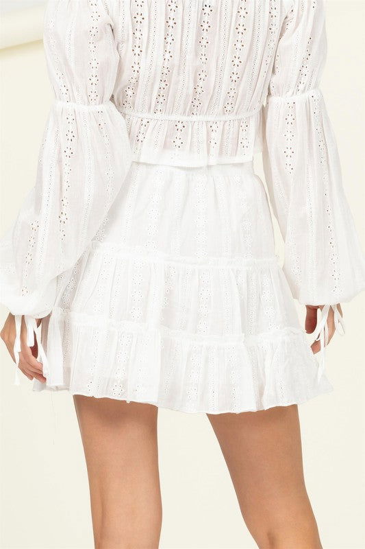 HYFVE Forever Classy High Waist Tiered Mini Skirt us.meeeshop - 