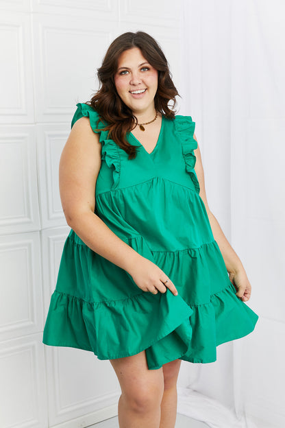 Hailey & Co Play Date Full Size Ruffle Dress | us.meeeshop