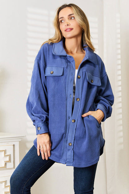 Heimish Cozy Girl Button Down Shacket us.meeeshop - 