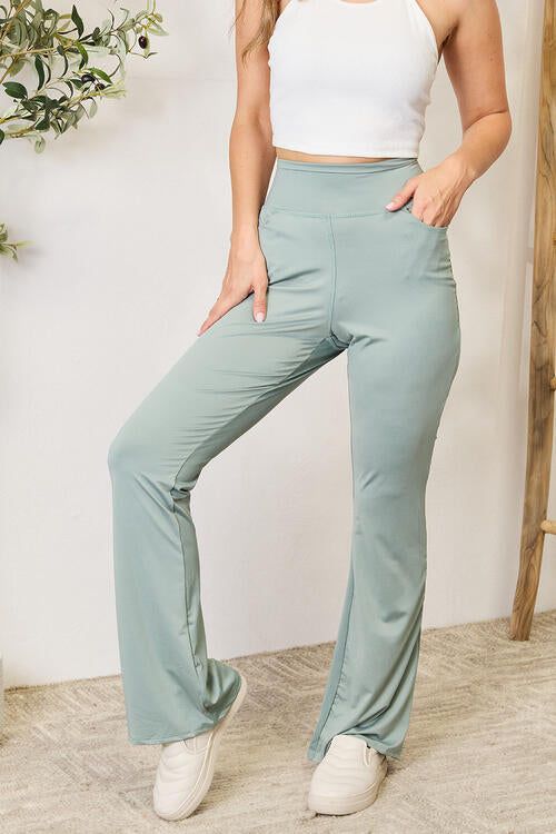 Heimish Wide Waistband Sports Pants us.meeeshop - 