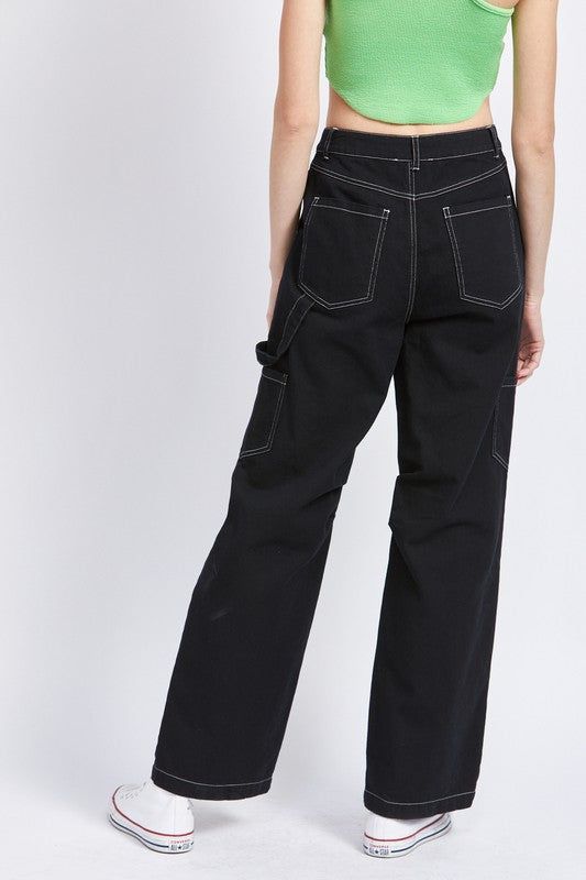 High Rise Fit Cargo Pants us.meeeshop - 