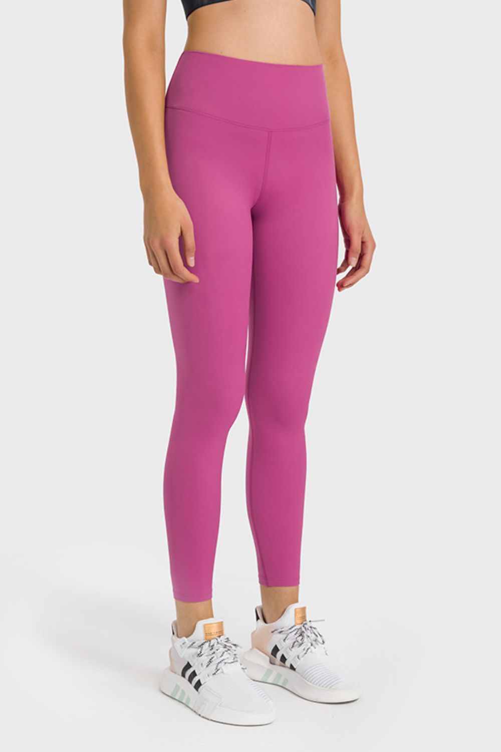 High Waist Ankle-Length Yoga Leggings us.meeeshop - 