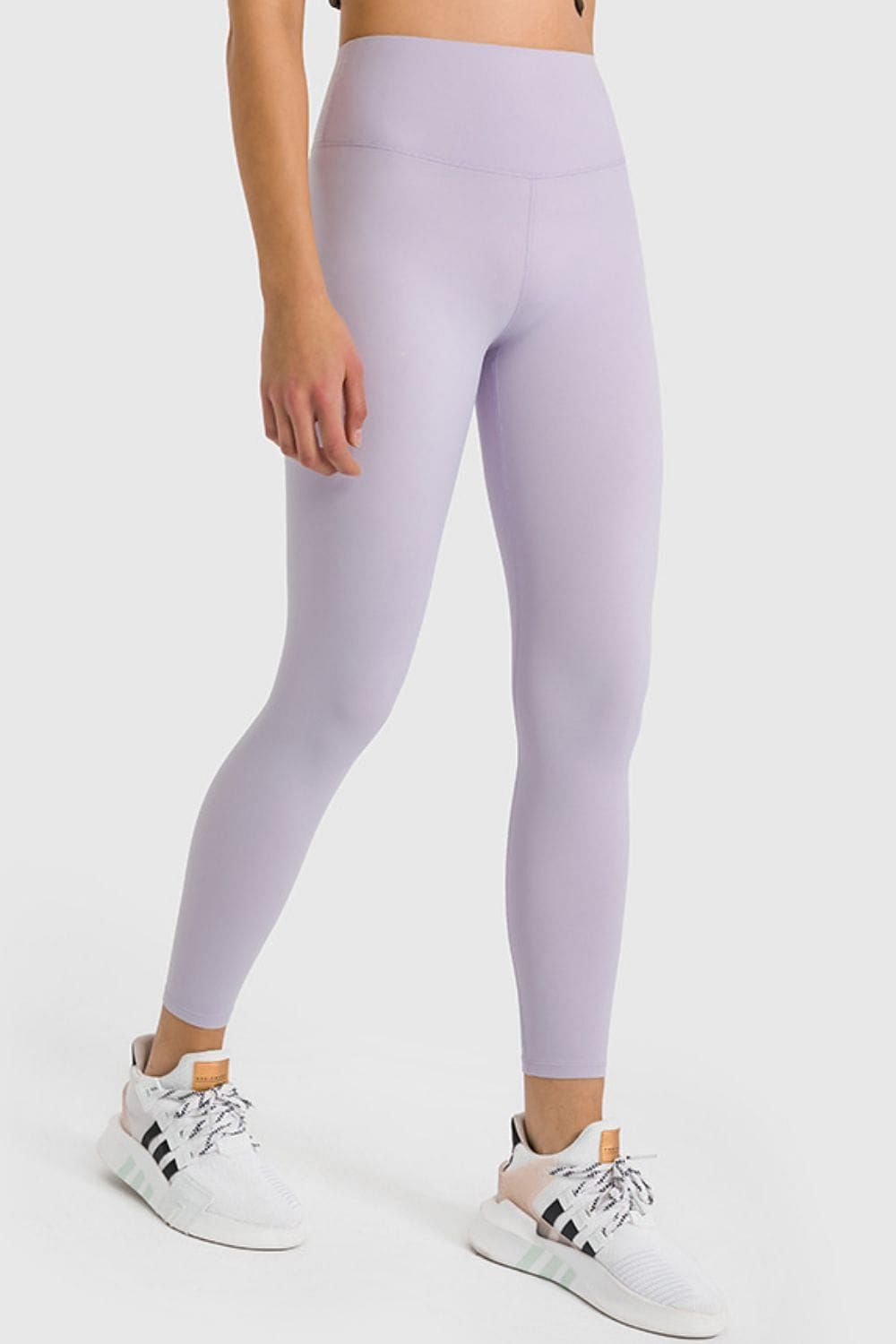 High Waist Ankle-Length Yoga Leggings us.meeeshop - 