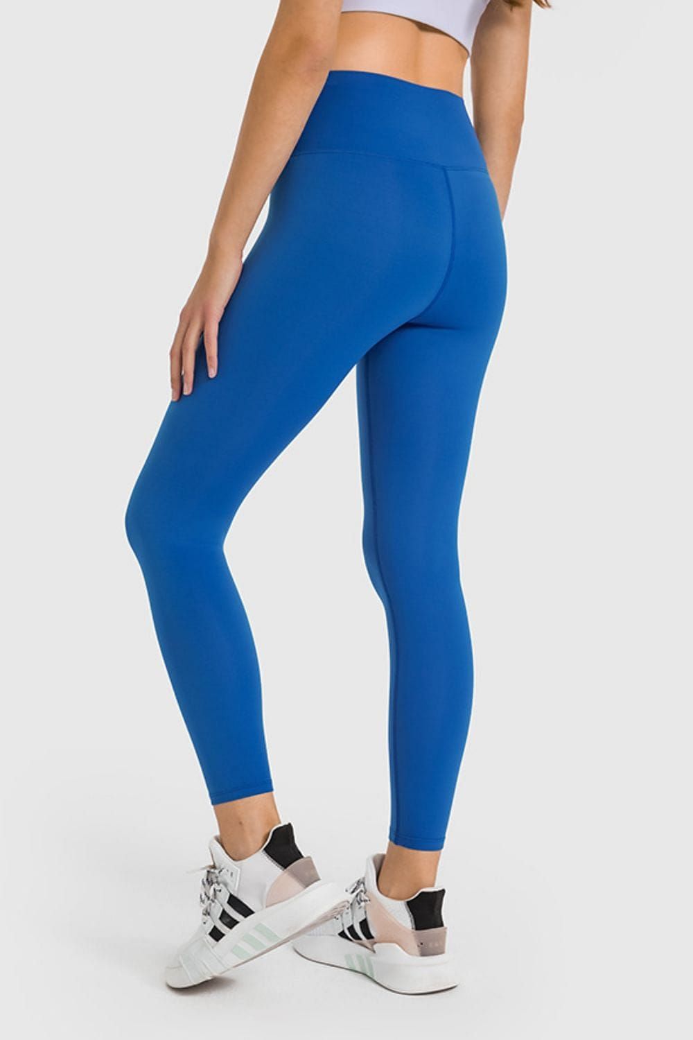 High Waist Ankle-Length Yoga Leggings us.meeeshop - 