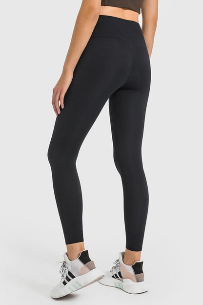 High Waist Ankle-Length Yoga Leggings us.meeeshop - 