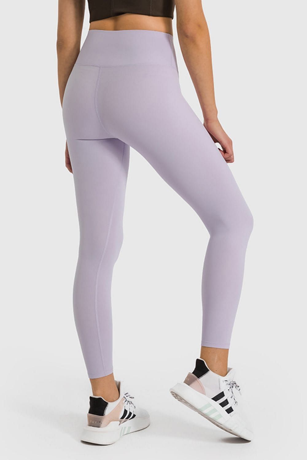 High Waist Ankle-Length Yoga Leggings us.meeeshop - 