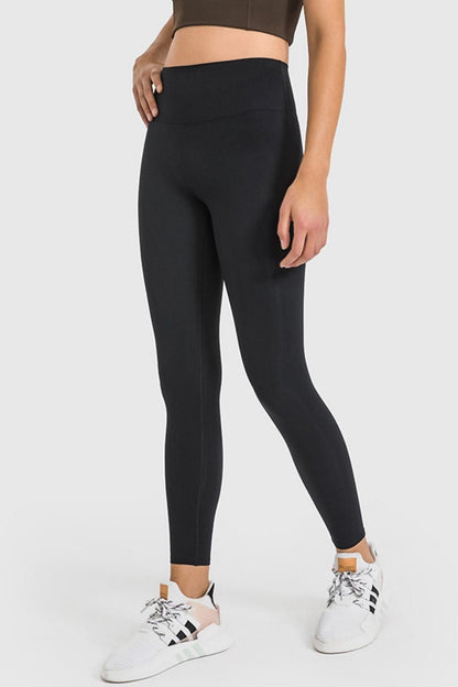 High Waist Ankle-Length Yoga Leggings us.meeeshop - 