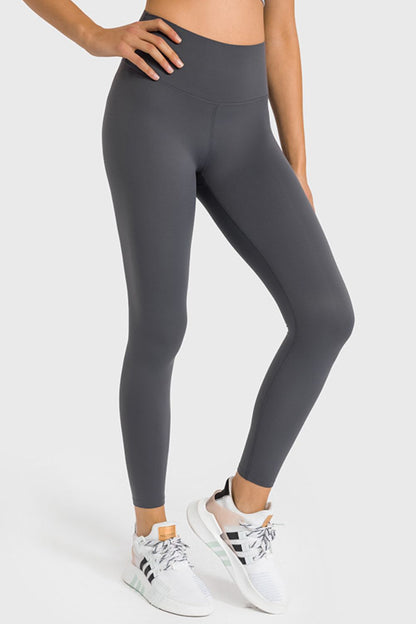 High Waist Ankle-Length Yoga Leggings us.meeeshop - 