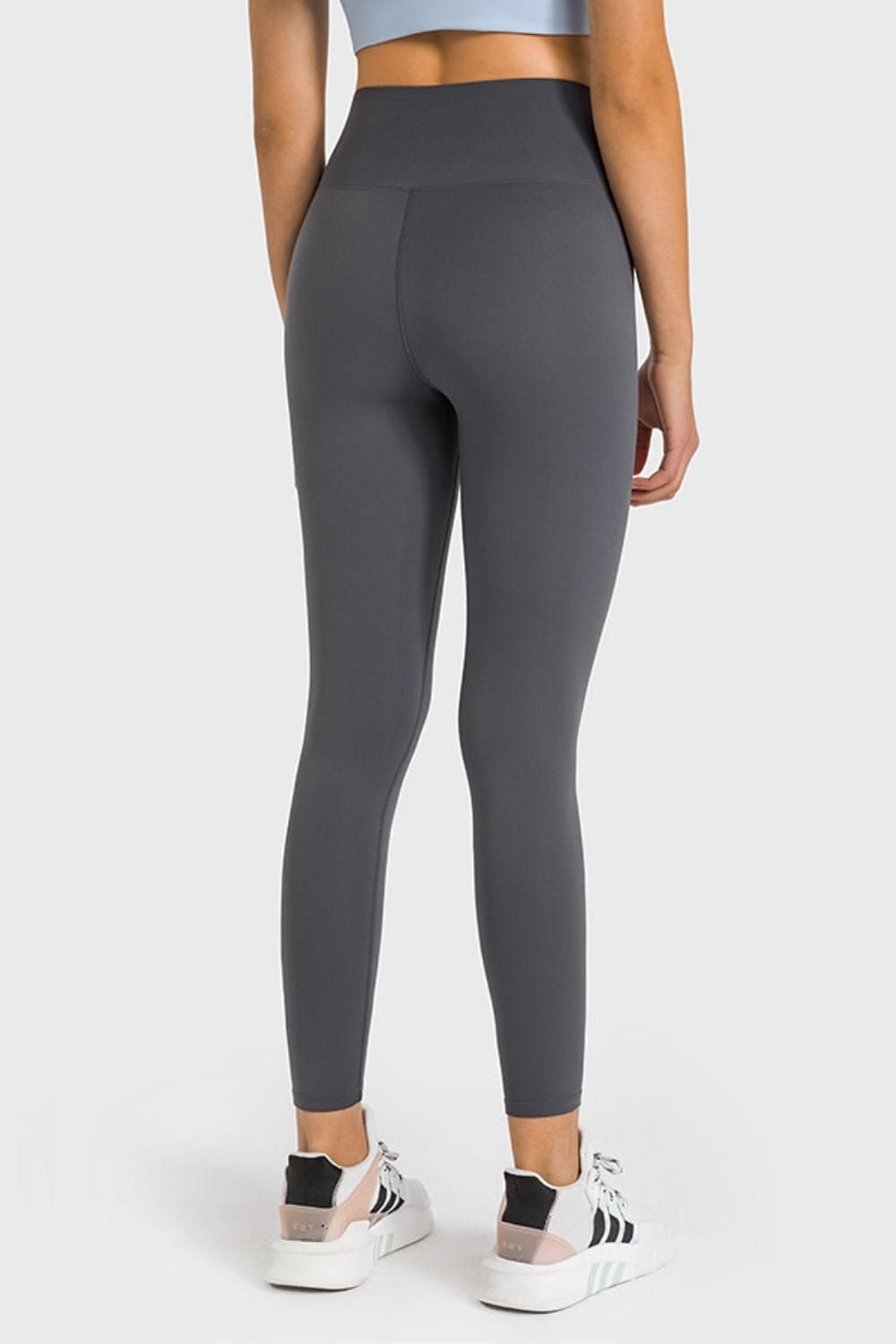 Women's High Waist Ankle-Length Yoga Leggings - us.meeeshop