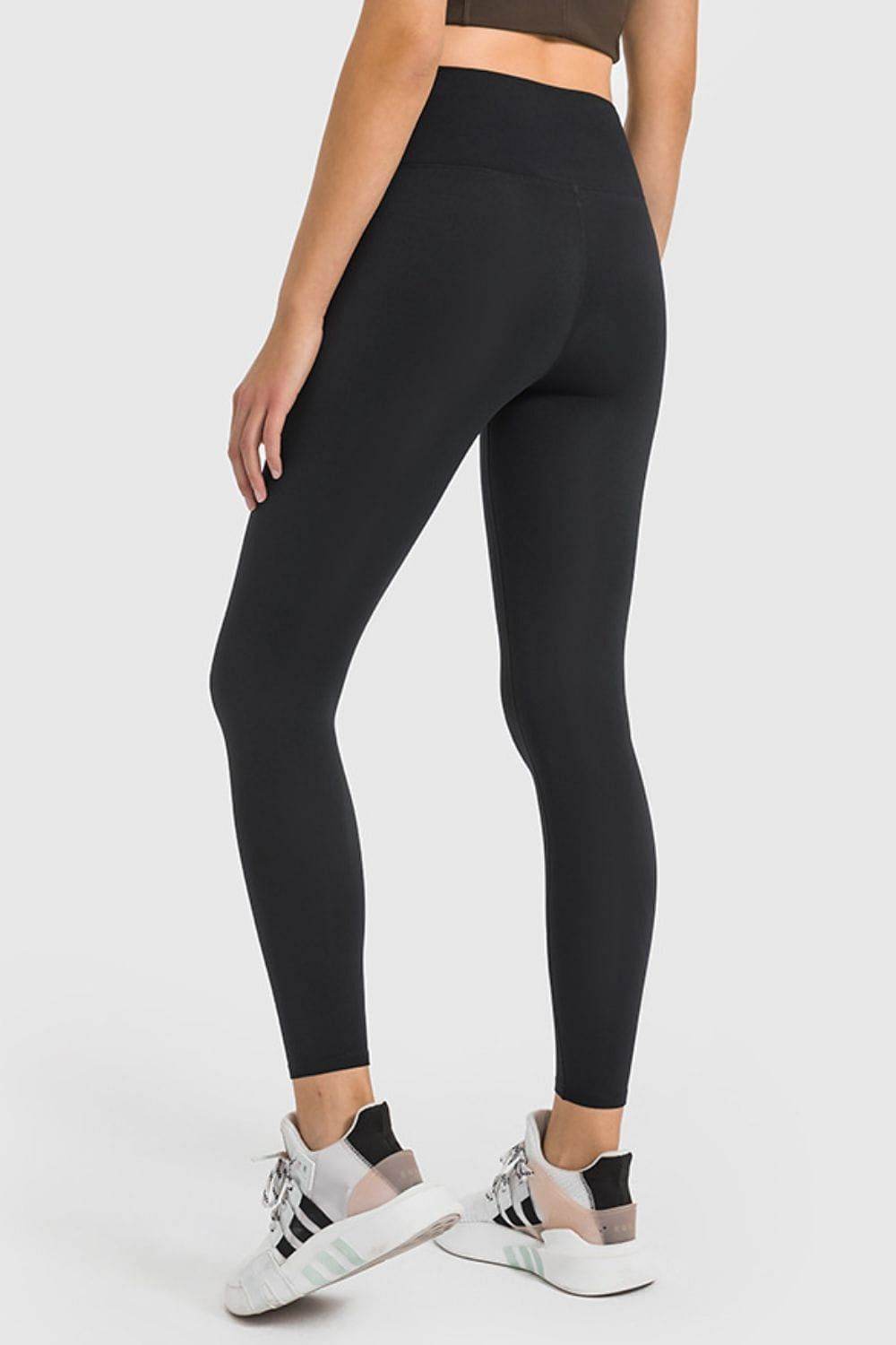 High Waist Ankle-Length Yoga Leggings - us.meeeshop