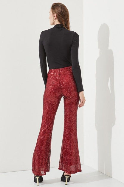 Highwaist Sequin Pants - us.meeeshop