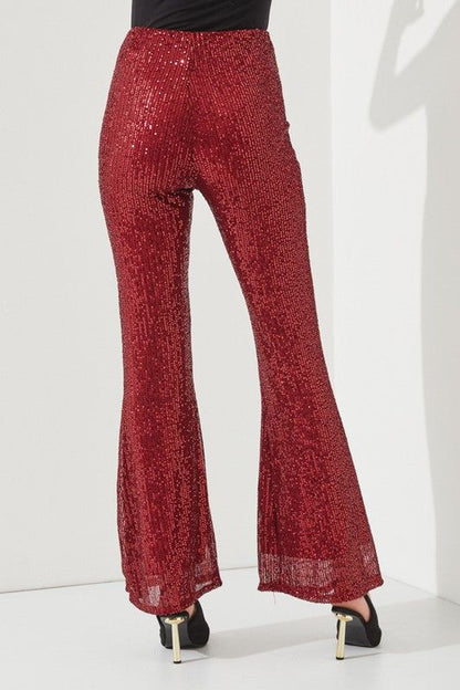 Highwaist Sequin Pants - us.meeeshop