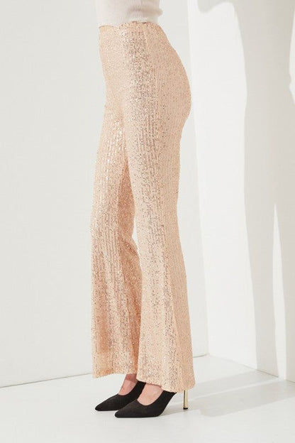 Highwaist Sequin Pants - us.meeeshop