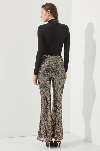 Highwaist Sequin Pants - us.meeeshop