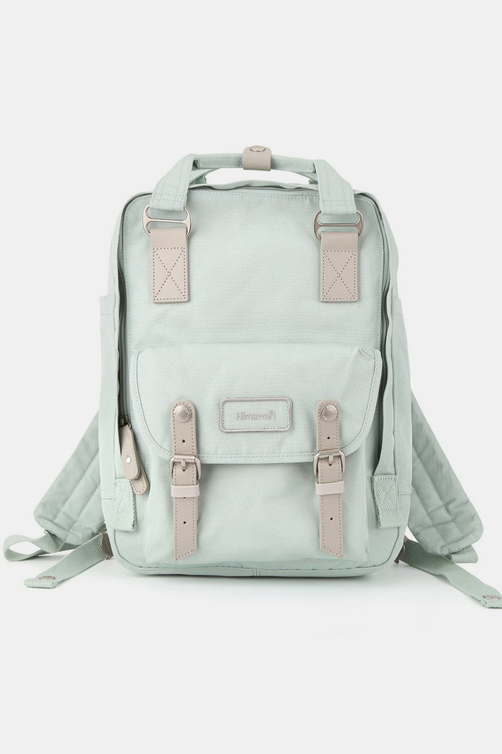 Himawari Contrast Water and Scratch-Resistant Nylon Backpack Bag us.meeeshop - 