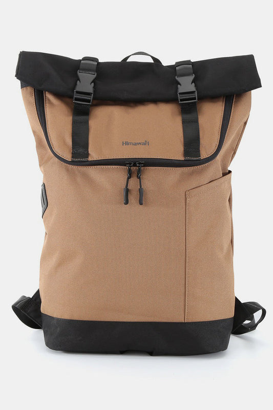 Himawari Contrast Waterproof Canvas Backpack Bag us.meeeshop - Handbags