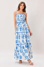 Santorini Dream Woven Maxi Dress
