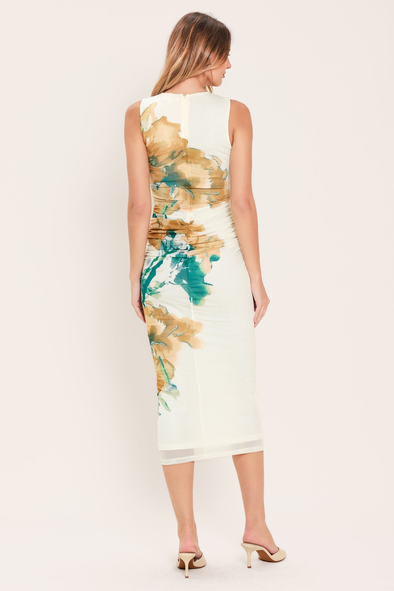 bluebell whisper power Bluebell Whisper Power Mesh Midi Dress view 13 (dress) - shop at us.meeeshop
