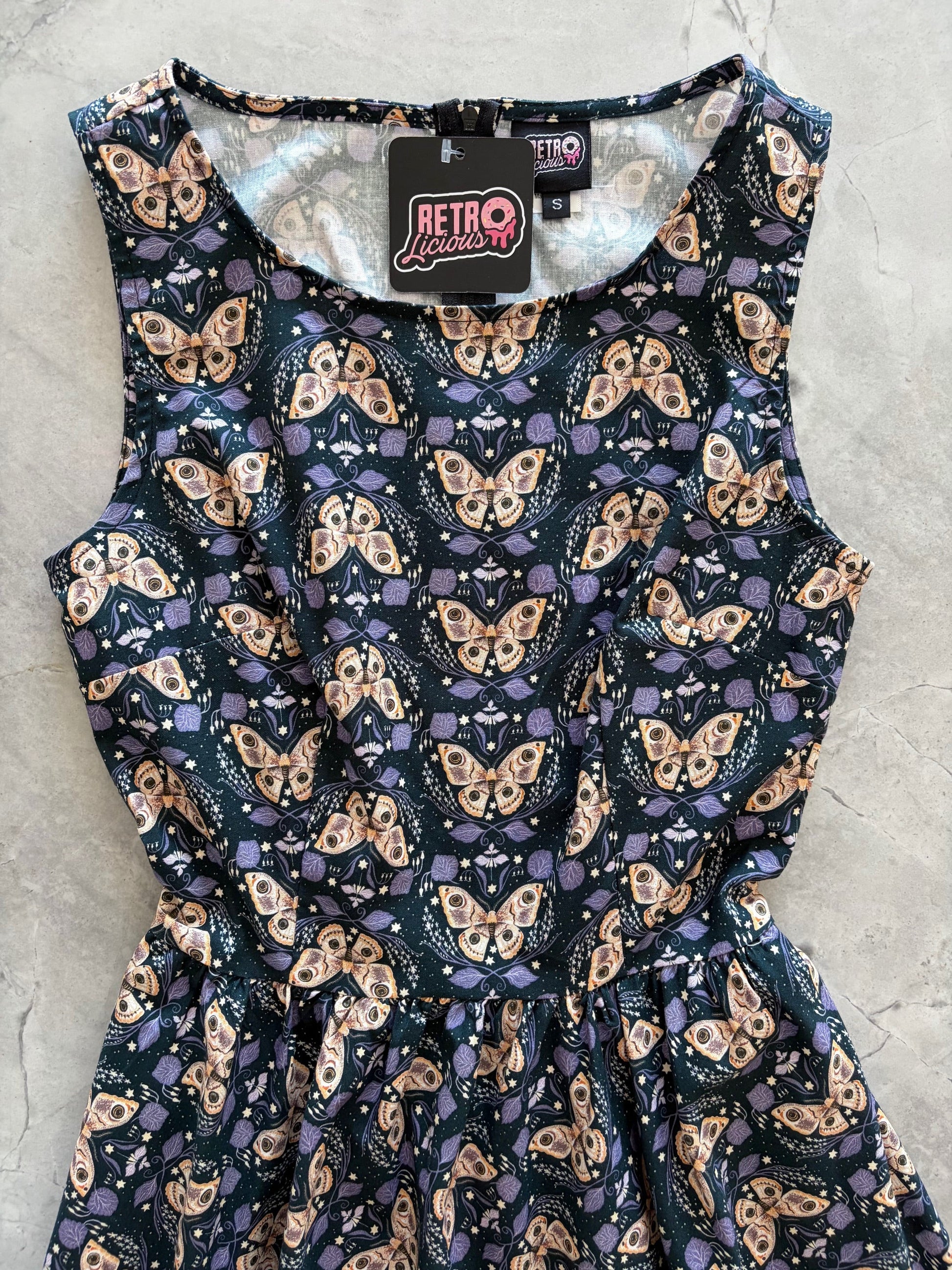 moth midi dress Moth Midi Dress view 4 (dress) - shop at us.meeeshop