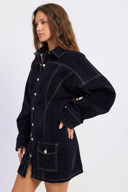 Giovanna Denim Mini Dress