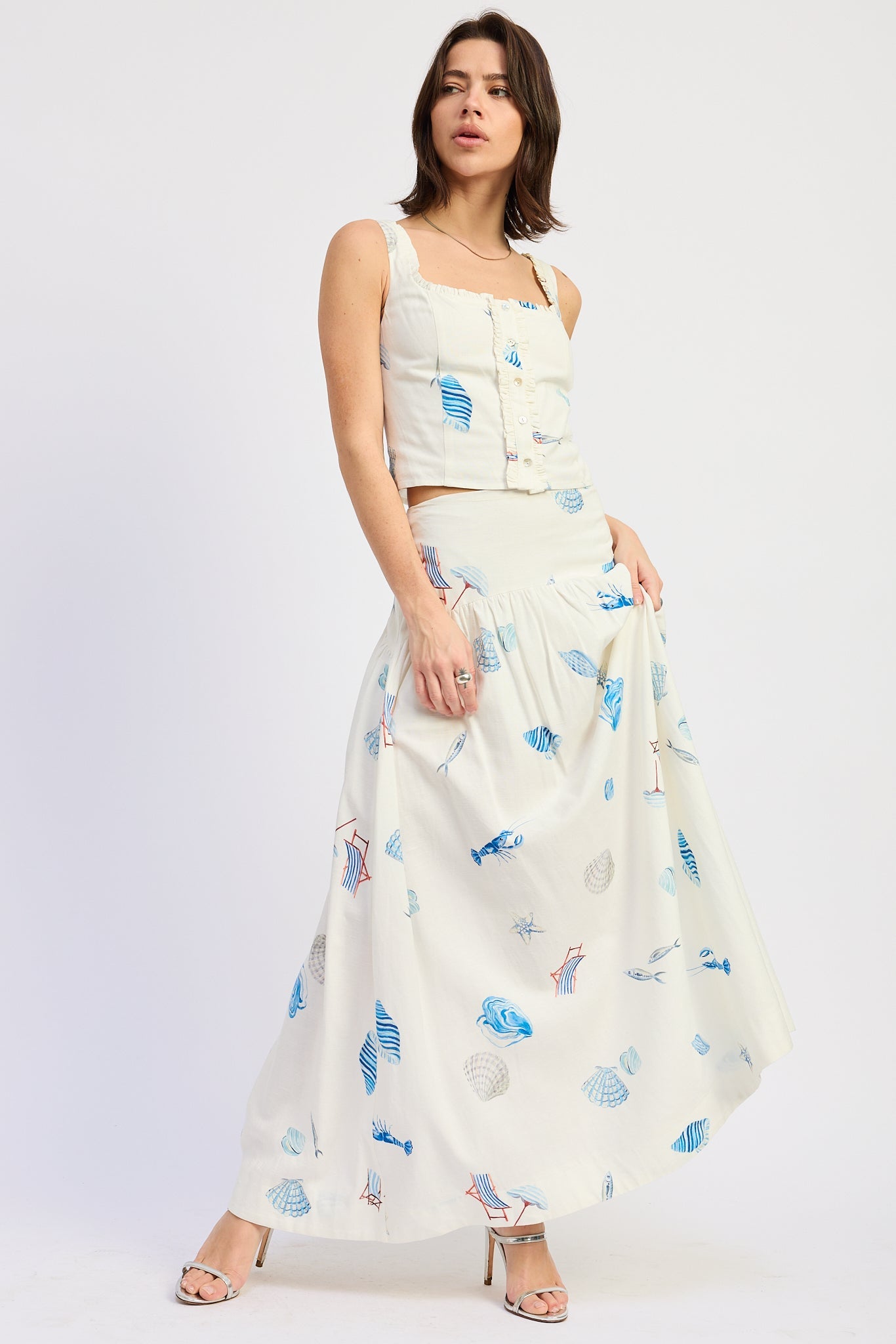 delilah maxi skirt Delilah Maxi Skirt view 2 (dress) - shop at us.meeeshop
