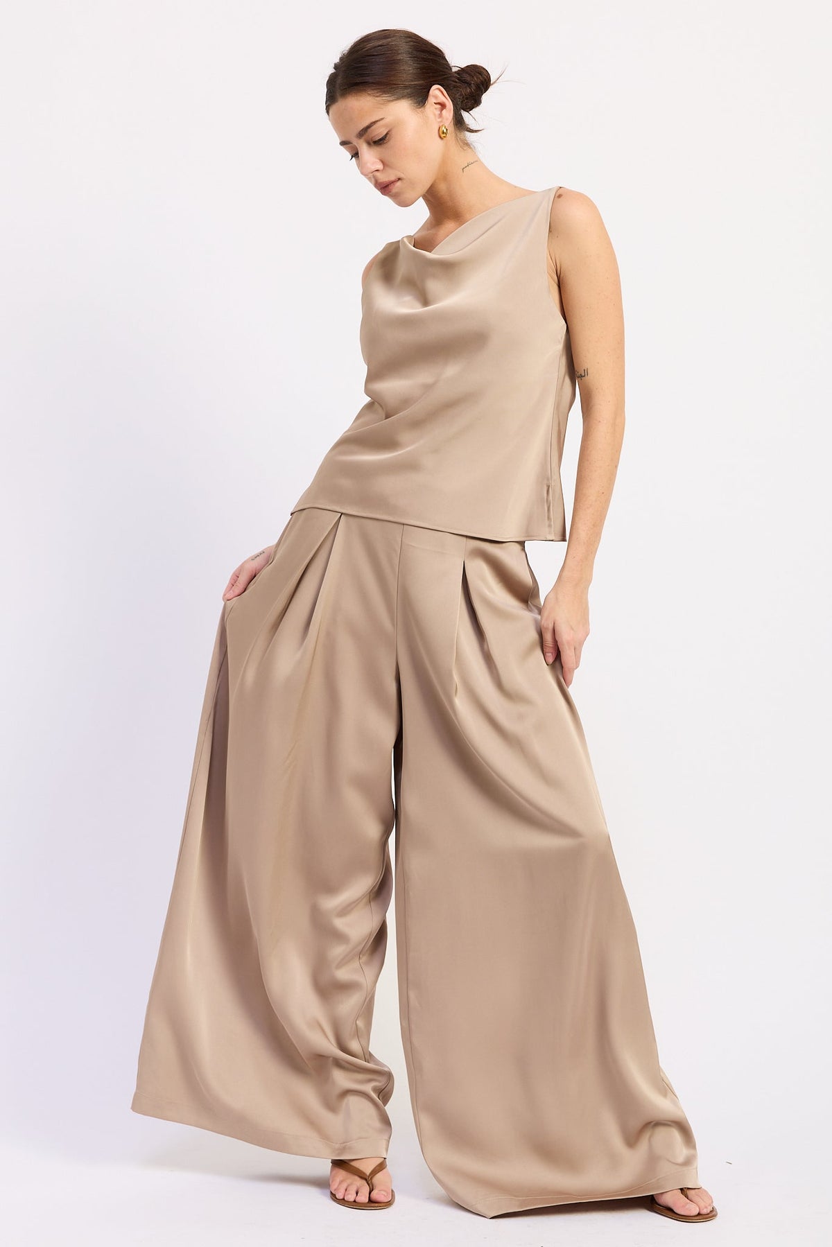 Emily Satin Pants