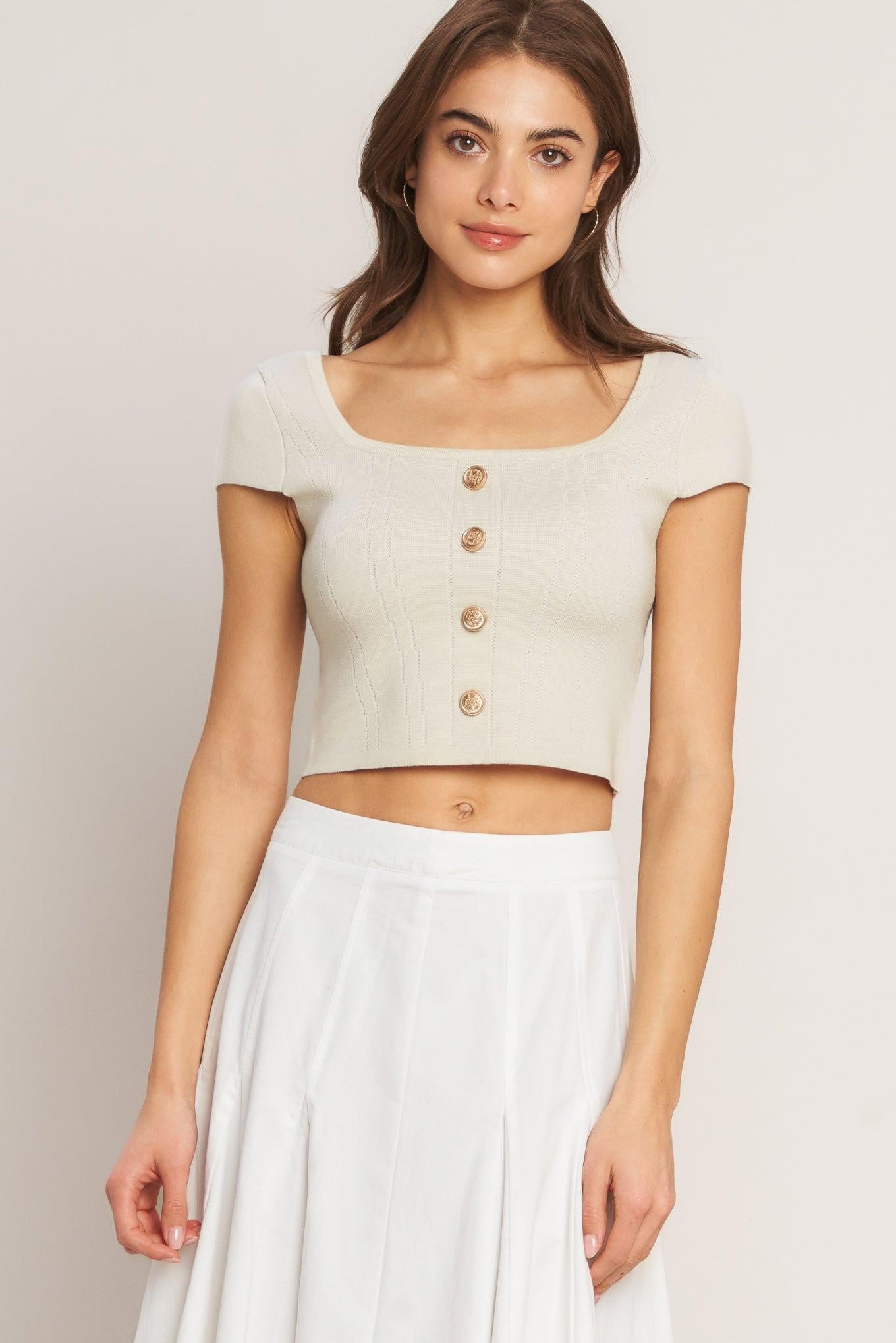 effortless fit sweater Effortless Fit Sweater Knit Top view 3 (top) - shop at us.meeeshop