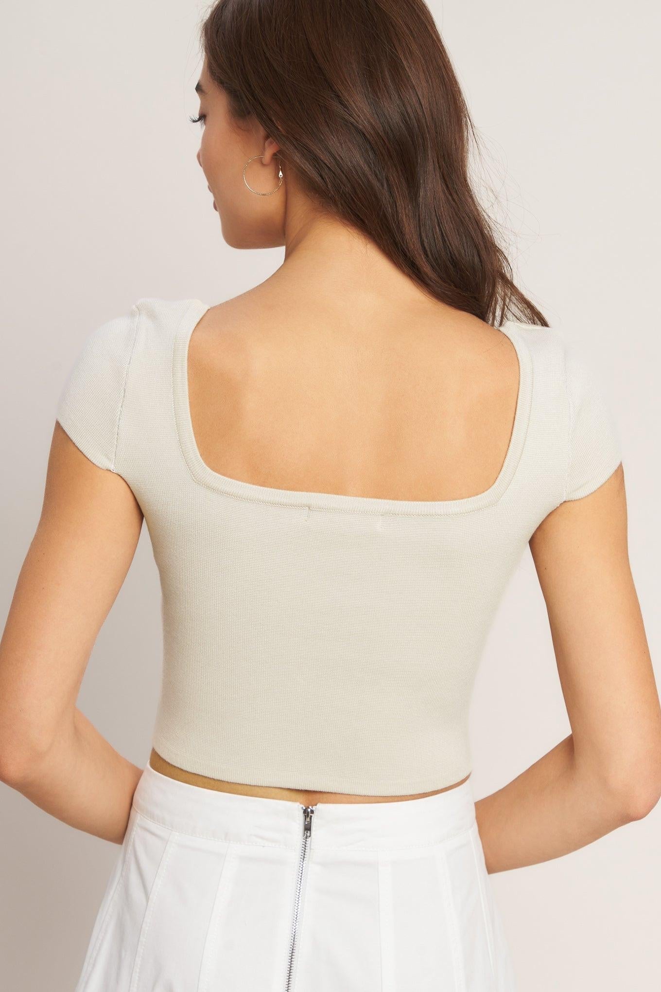 effortless fit sweater Effortless Fit Sweater Knit Top view 4 (top) - shop at us.meeeshop