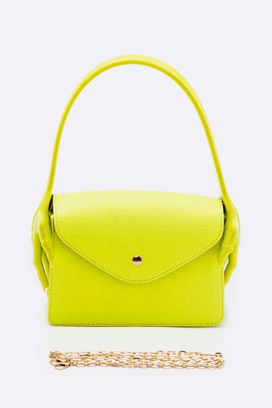 Iconic Hand Jelly Handle Convertible Fashion Bag us.meeeshop - 