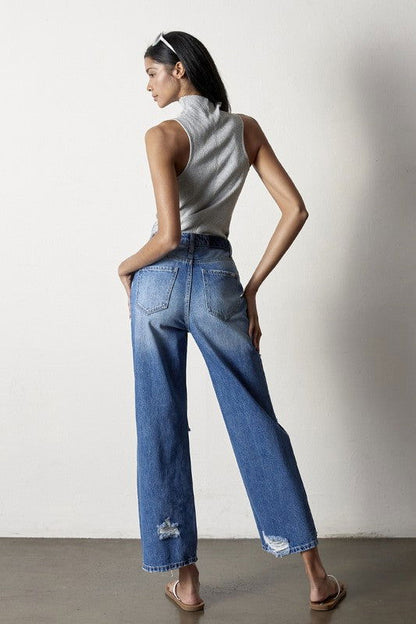 Insane Gene Estructed Straight Jeans us.meeeshop - 