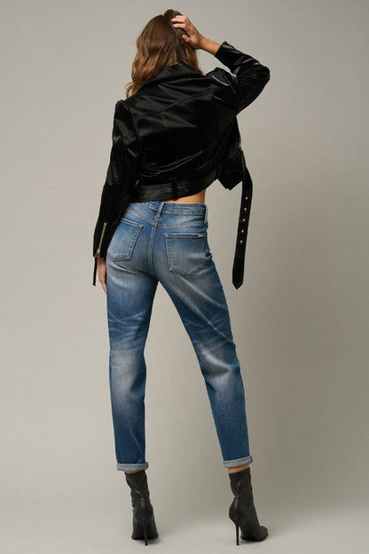 Insane Gene Girlfriend Jeans / Stretched us.meeeshop - 