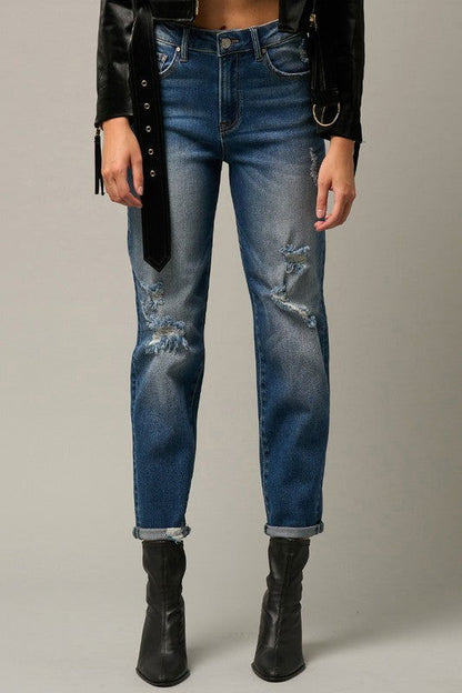 Insane Gene Girlfriend Jeans / Stretched us.meeeshop - 