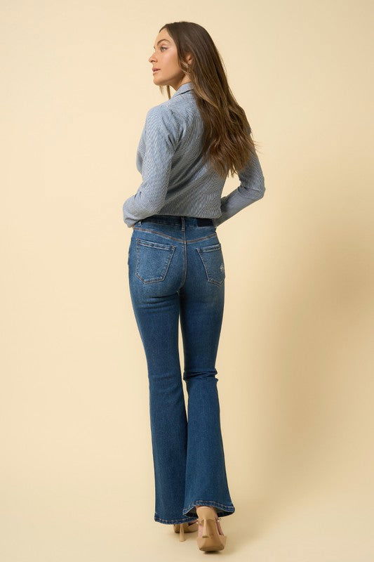 Insane Gene High Rise Flare Jeans us.meeeshop - 