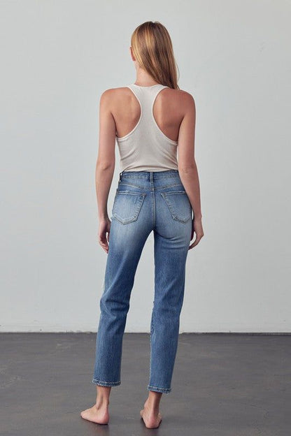 Insane Gene High Rise Girlfriend Jeans us.meeeshop - 