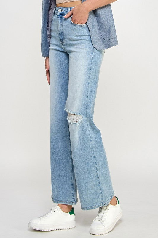 Insane Gene High Rise Relaxed Wide Leg Jeans us.meeeshop - 